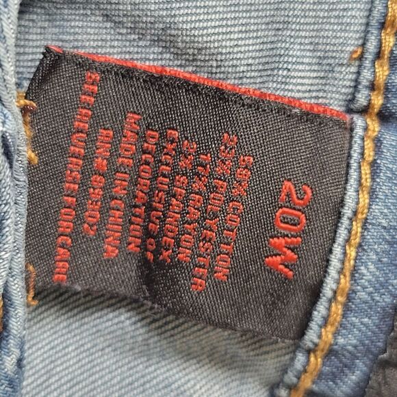 EARL JEANS 20W MODERN STEP HEM SKINNY ANKLE STRETCH JEANS 20 W 2X 3X - Picture 6 of 10